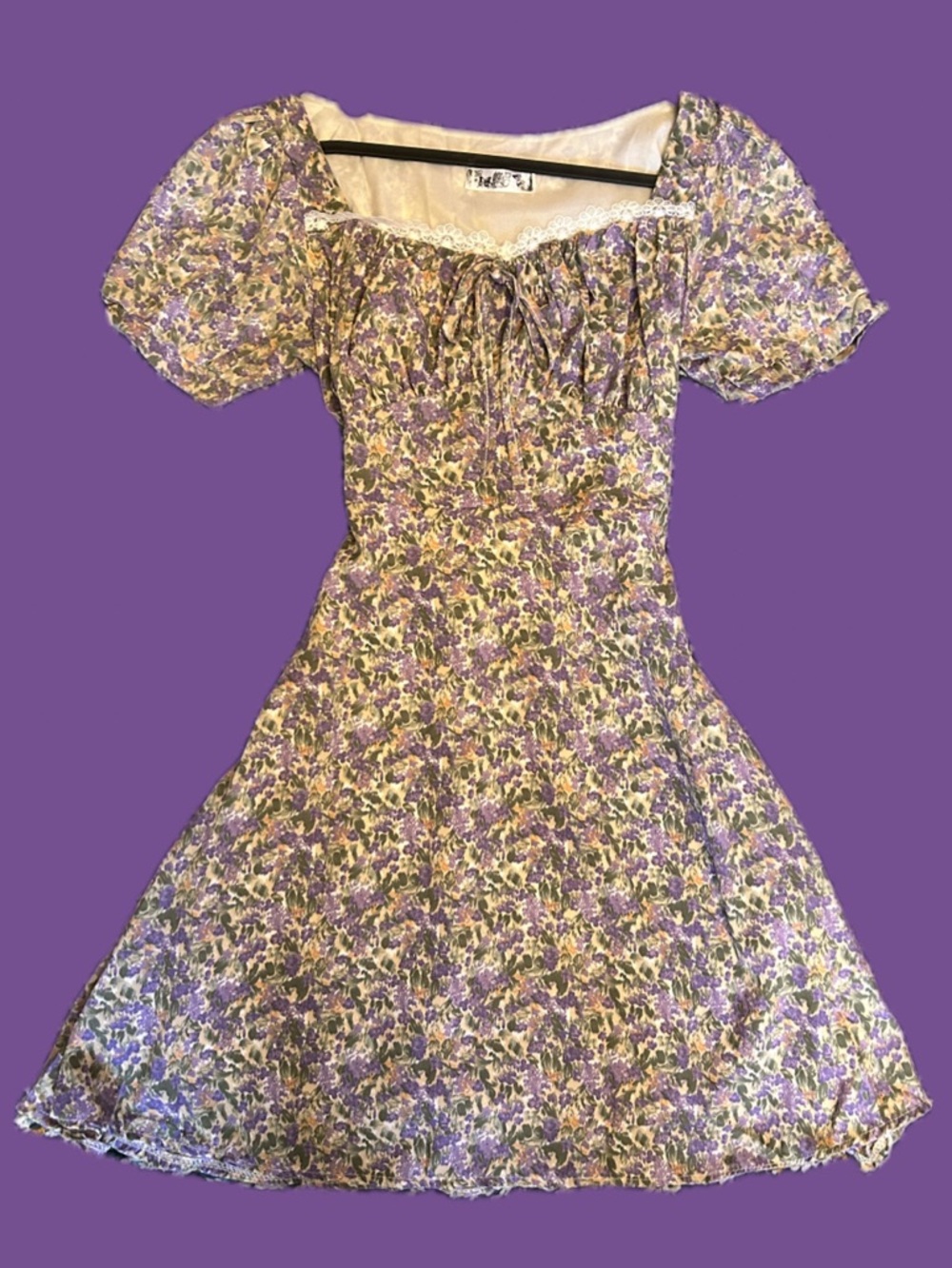 pretty floral dress
